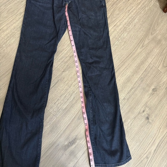 Liz Lange for Target Maternity Full Panel Jeans Size 2 Bootcut Dark Wash Comfort - Picture 5 of 7